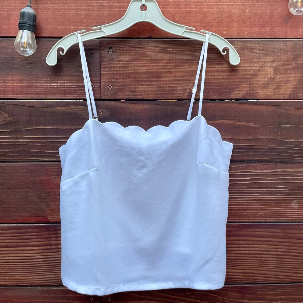 Banana Republic Scalloped Essential Camisole